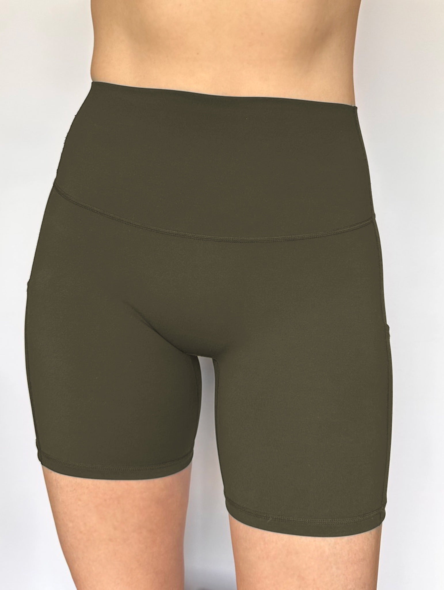 Bike Short Boyshort   Wild Olive   Styled