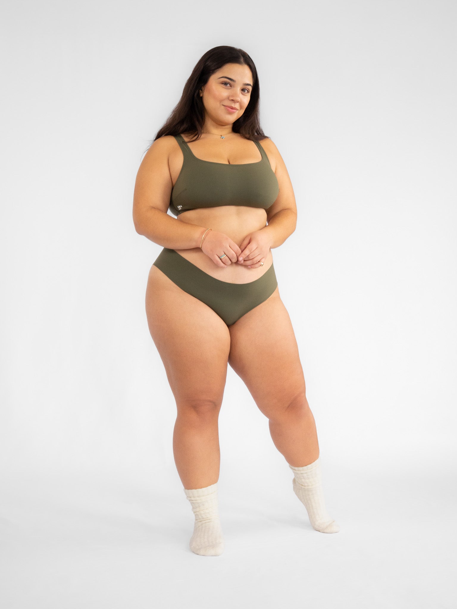 Tank Bra   Wild Olive